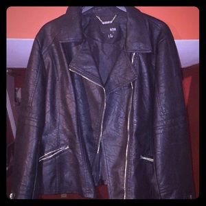 A.n.a Motto Faux Leather Jacket